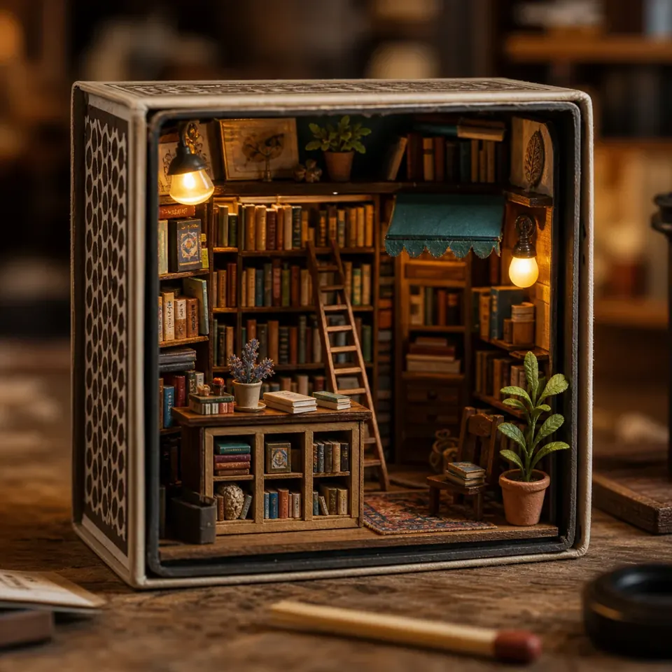 Miniature bookshop